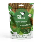 Petisco Pet Delícia Super Greens Sticks Vegetariano